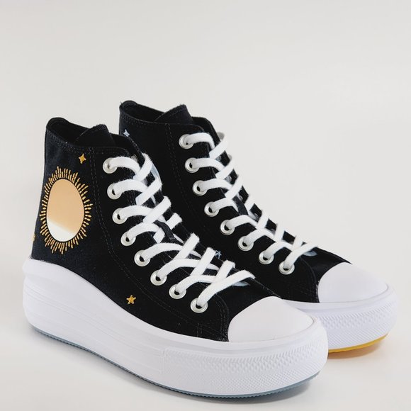 Converse Shoes - Converse CTAS Move Hi Celestial Canvas Women's Platform Sneakers A02896C NWT